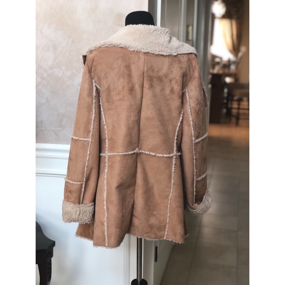 Imitation Shearling Jacket - Picture 2 of 4